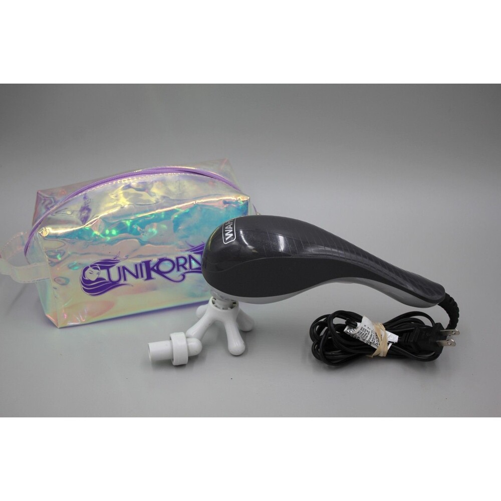 Wahl Model 4120 Body Therapeutic Massager 2 Speed w/2 Attachments & Carry Case